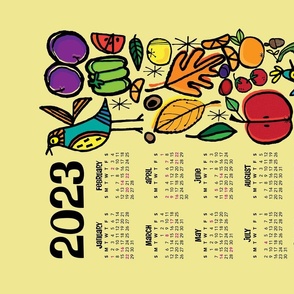 Calendar Vegetable