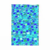 Turquoise Terrazzo Confetti TeaTowel