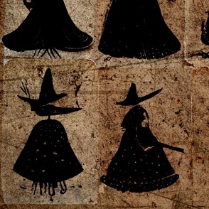witch patterns vintage