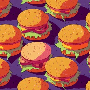 Pastel Burgers