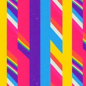 Neon Stripes