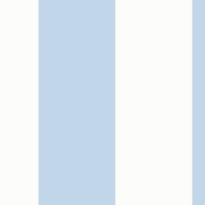 3" Vertical Stripe: Powdery Blue Wide Basic Stripe