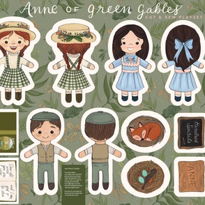 Anne Cut and Sew Dolls Set - Yard