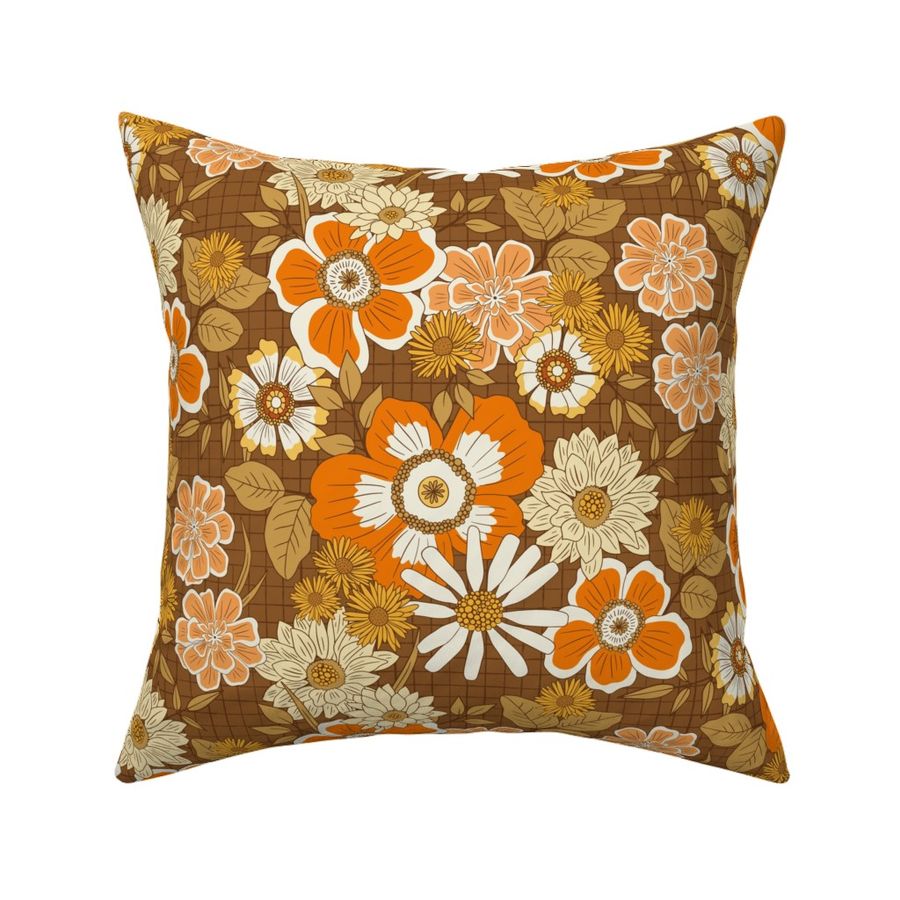 Seventy Floral Orange Cocoa