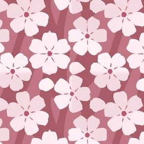 Retro Cherry Blossoms