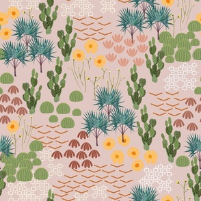 cactus desert pattern