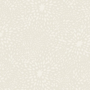 abstract neutral blooms light beige