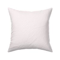 Small Geometric Dark Pink Dotted Circles on a Solid White Background with1.5 inch Repeat