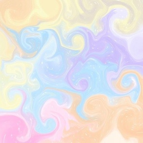 pastel liquid fluid paint 6