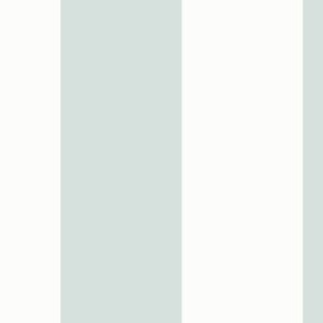 3" Vertical Stripe: Soft Celadon Wide Basic Stripe