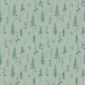 Pine Forest - Green