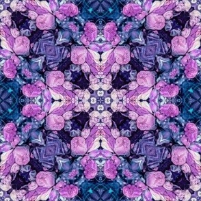 Purple Plumes Kaleidoscope