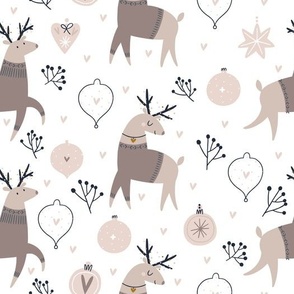 Scandinavian Christmas deer