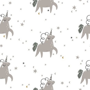 Christmas baby unicorns