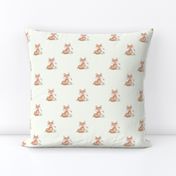 Woodland Nursery Fox with Green Dots