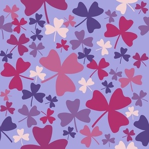 Shamrocks in Petal Solid Colors Lilac