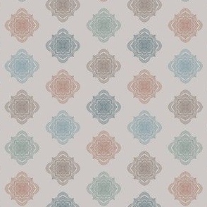 Mandala Pattern on Beige