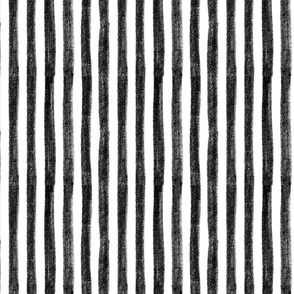 Black vertical lines. Classic large scale stripes.