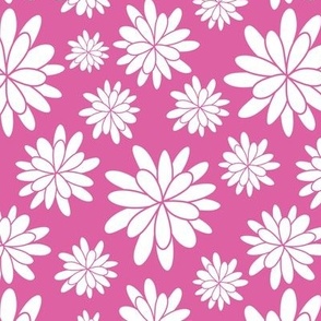 Pink and White Flower Power