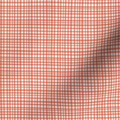 Almost Gingham - red check