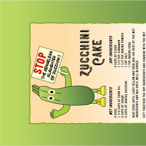 Save the Zucchini Cake Recipe