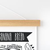 Chocolate Chip Banana Bread Tea Towel