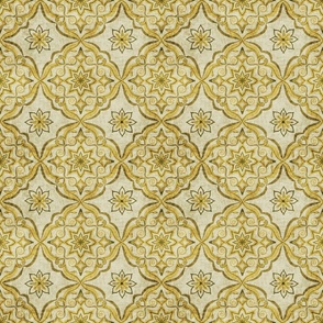 Yellow Diamond Mosaic