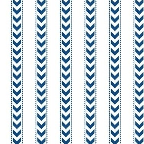 Angles Ticking Stripe - Classic Blue