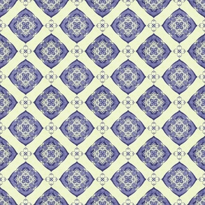 Purple Flower Mosaic