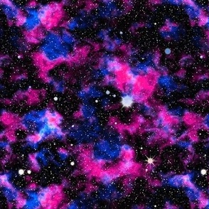 Blue and Pink Galaxy