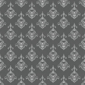 Greyscale Damask