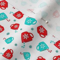 Small Scale Hot Cocoa and Snowflakes Baby It's Cold Outside Collection