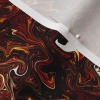 Faux marbled effect in the fire out, reds and deep browns medium nondirectional 