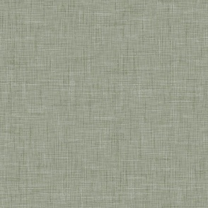 Linen Textured Canvas Coffee Break Light Sage Green