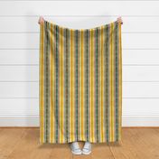 Scratchy handdrawn vertical stripes small Bright yellow, green, black summer spring