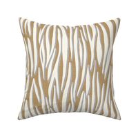 tiger stripe honey, taupe and ivory