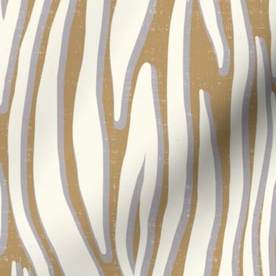 tiger stripe honey, taupe and ivory