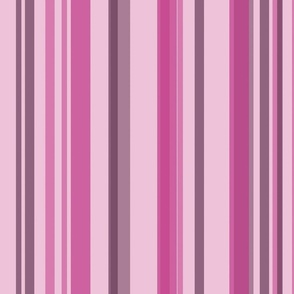 Lullaby Magenta Maroon Stripes