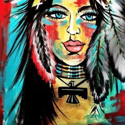 Native American Indian Warrior