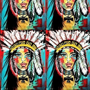 Native American Indian Warrior