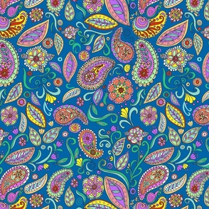 small-Wild True Blue paisley