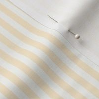 Wolfgang Nursery Stripes - Pale Yellow and Ivory