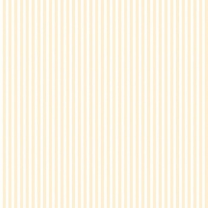 Wolfgang Nursery Stripes - Pale Yellow and Ivory