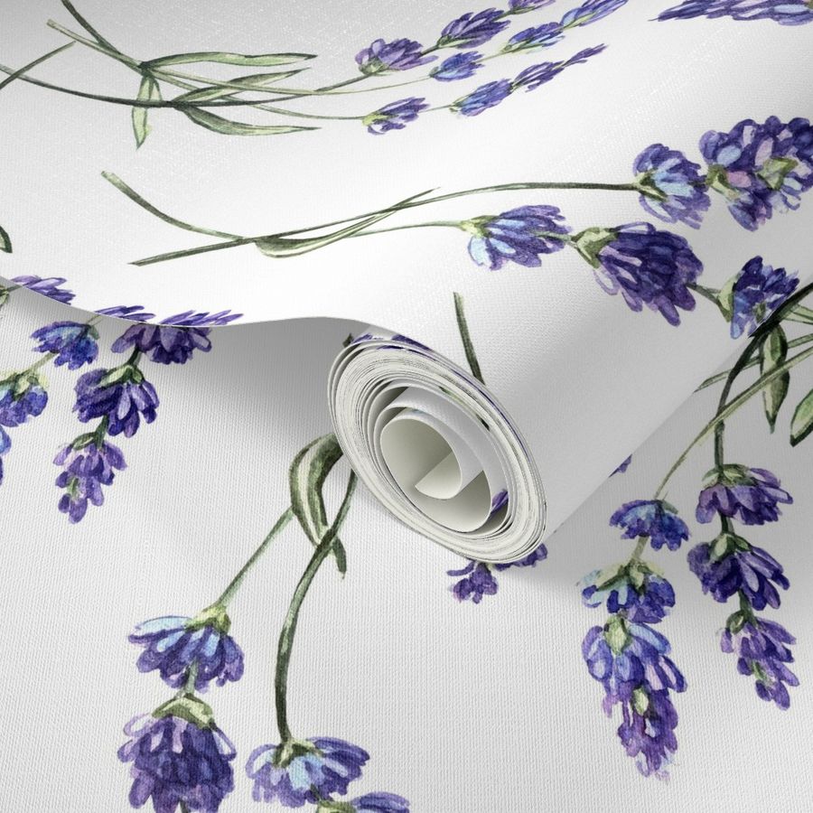 watercolor  lavender  