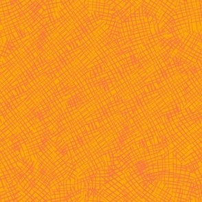 Hashmarks Textural Blender- Marigold Orange
