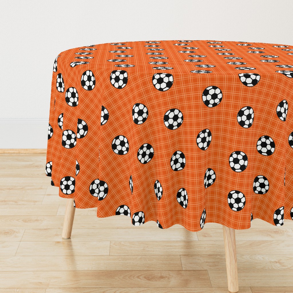 orange soccer balls
