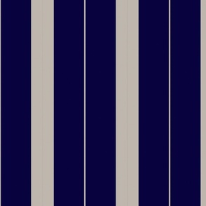 vintage blue and white stripes