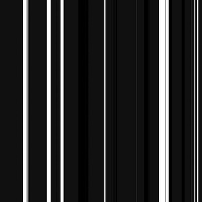 black and white Stripes