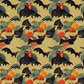 Bat flying around the kitchen -8989