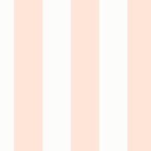 1.5" Vertical Stripe: Blush Peach Basic Stripe